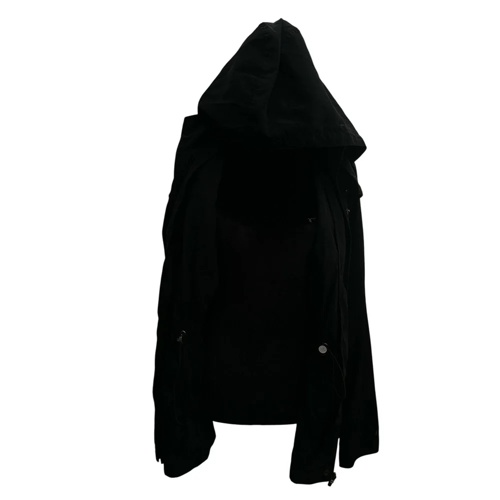 Athletic Collection by 26 International Black Utility Anorak Jacket Hooded L